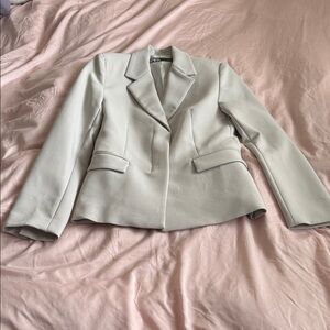 Zara Women's Light Grey Blazer